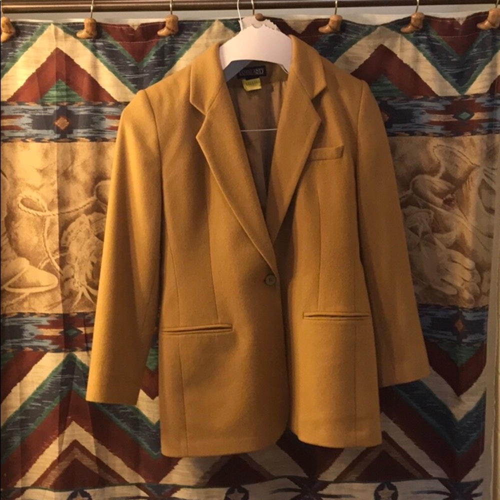 Lands End wool/cashmere blend blazer size 6P